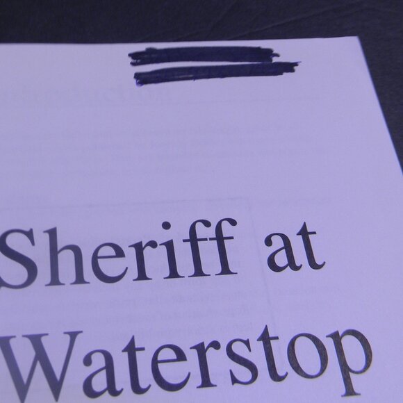 Book Links Journey into Literature Sheriff a Waterstop by Andy Thomson Lessons - Picture 2 of 6